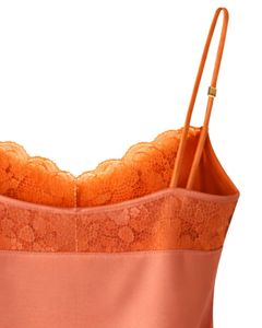 Conjunto de Camiseta y Pantalones Cortos de Satén con Encaje Color Durazno, Pijama para Mujer, Ropa de Dormir Sexy, Ropa de Dormir de Seda Suave, Conjunto de Dos Piezas para Verano - Product Image 6
