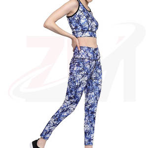 ชุดโยคะผู้หญิงดีไซน์ใหม่ โลโก้สั่งทำ ชุดโยคะผู้หญิงแห้งเร็ว ชุดโยคะผู้หญิงระบายอากาศได้ดี - Product Image 2