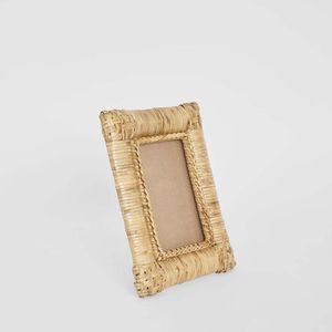 Cadre photo en rotin au design artisanal, cadre photo en rotin tressé, cadre photo en rotin naturel, prix usine - Product Image 6