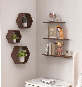 Étagères murales au design minimaliste, étagères murales au design luxueux, étagères murales tendance, étagères murales élégantes, design contemporain - Product Image 2
