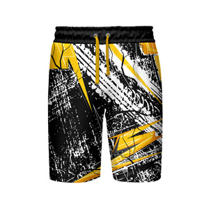 Pantalones Cortos Sublimados Personalizados para Hombre, los Más Vendidos del 2026, Pantalones Cortos con Estampado de Sublimación Multicolor Personalizado para Hombre - Product Image 3