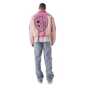 Chaqueta Bomber de Cuero Genuino Personalizada de Alta Calidad con el Último Estilo 2024, Chaquetas Universitarias para Hombre y Mujer - Product Image 2