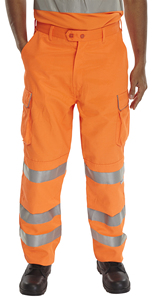 Hi-<b>Vis</b> Safety <b>Trousers</b> Reflective <b>High</b> Visibility <b>Work</b> Pants Custom Logo Industrial Workwear <b>Trousers</b> for workers - Product Image 6