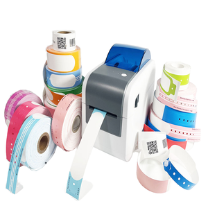 Bracelets d'identification thermiques imprimables de qualité médicale pour nouveau-nés et nourrissons, pour hôpitaux - Product Image 1