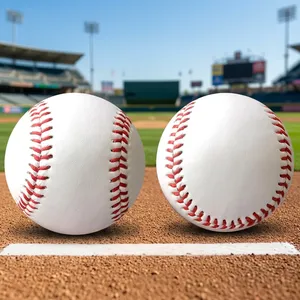 Ballon de baseball de taille officielle en matériau PU durable avec noyau en liège pour l'entraînement, les matchs, les jeux en intérieur et en extérieur, jeu professionnel - Product Image 6