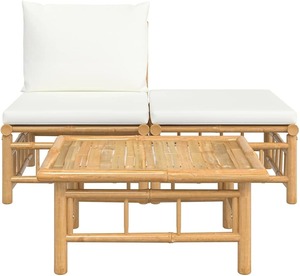 Boho Tropical Bamboo Furniture Sofa Set Wholesale Bamboo <b>Table</b> Coffee with Chairs Made in Vietnam by KingCraftViet - Product Image 1