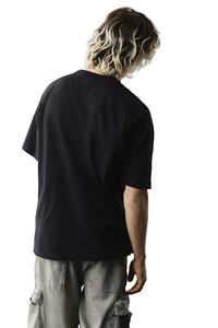 เสื้อยืดคอกลมแขนสั้นสำหรับผู้ชายผ้าคอตตอน100% ระบายอากาศได้ดีเสื้อยืดพิมพ์ลายย้อมสีพิมพ์ยี่ห้อได้ใส่ในฤดูร้อน - Product Image 4