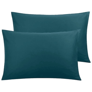 Green Square Cotton Pillowcase Zipper Closure Breathable Home Decor <b>Cushion</b> <b>Cover</b> Solid Color <b>Plain</b> Style Handmade Eco-Friendly - Product Image 6