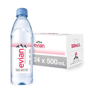Agua Mineral Natural Evian en Botellas de 500ml con Composición Equilibrada de 7.2 PH para una Hidratación Premium, Redes de Distribución Mayorista - Product Image 1