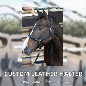 Horsekraft Factory - Vente en gros - Selle anglaise personnalisable, confortable et durable - Collier en cuir pour cheval - Alliage de zinc - Product Image 2