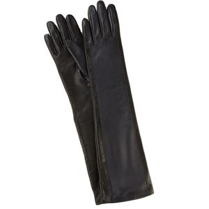 Gants longs en cuir pour femme les plus vendus avec fermeture éclair, gants de luxe doux de longueur opéra, gants de mode élégants - Product Image 3
