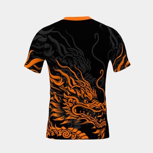 เสื้อแรชการ์ดแขนสั้น ระบายอากาศ ป้องกันรังสียูวี ผลิตจากโพลีเอสเตอร์/สแปนเด็กซ์ พร้อมโลโก้ด้านหน้า สำหรับผู้ใหญ่ทุกเพศ - Product Image 2
