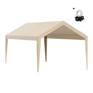 Bâche de remplacement robuste pour abri de voiture/garage 10 x 20 pieds, protection UV, installation facile - Product Image 1