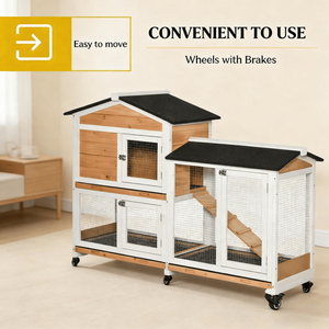 กรงเล่นสำหรับสัตว์เลี้ยงขนาดเล็ก บ้านและเฟอร์นิเจอร์สำหรับสัตว์เลี้ยง - Product Image 5