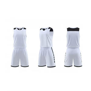 Maillots de basket-ball pour hommes personnalisés maillot de retour professionnel chemise de basket-ball respirante à séchage rapide grande taille disponible - Product Image 1
