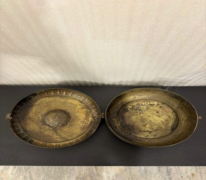 Boîte de rangement en laiton antique, artisanale, gravée, conteneur métallique décoratif, organisateur pour la maison, la salle à manger, le salon - Product Image 5