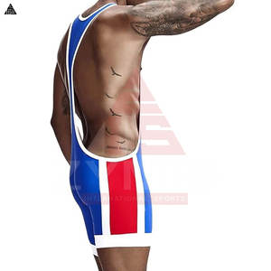 ชุดมวยปล้ำผู้ชายแบบขายส่ง สวมใส่สบาย ผลิตตามสั่ง ดีไซน์เท่ห์ - Product Image 5