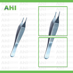 Pinces à dissection AHI droites, taille personnalisée, instrument chirurgical de précision manuel, certifié CE, pour usage en soins intensifs, fabriqué au Pakistan - Product Image 2