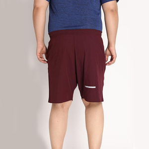Shorts pour hommes de taille standard, design tendance, couleur unie, impression de logo personnalisée, séchage rapide, respirant, antibactérien, décontracté - Product Image 2
