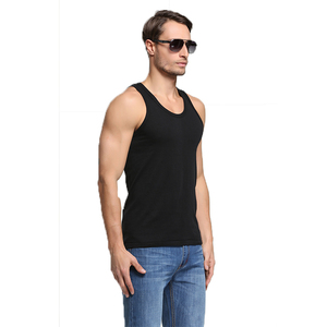 Fitness Undershirt for Men Blank 100% Polyester Black/White/Gray <b>Singlets</b> Breathable Quick Dry Eco-Friendly Gym <b>Running</b> Tank Top - Product Image 5