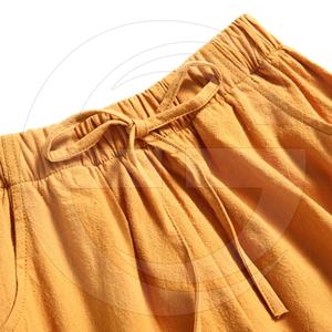 Summer Loose Short for women Drawstring Short Female Solid Casual Elastic Waist With Pocket women short Custom logo women <b>skirt</b> - Product Image 2