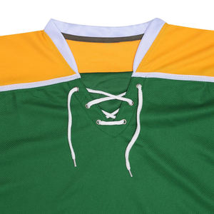 Jersey de Hockey sobre Hielo para Hombre, Corte Atlético, Ajuste Entallado, Cómodo, Flexible, Transpirable, que Absorbe la Humedad - Product Image 4