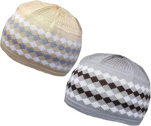 Bonnet de prière musulman, bonnet traditionnel islamique Kufi pour un usage quotidien - Product Image 5