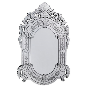 Espejo de Pared Vintage Estilo Veneciano |   Espejo Decorativo Barroco de Lujo | Espejo Decorativo de Vidrio Antiguo | Espejo de Pared Decorativo para Sala de Estar - Product Image 1