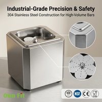 Machine à geler et refroidir les verres et gobelets OwnFit, en acier inoxydable, pour service de boissons en bar