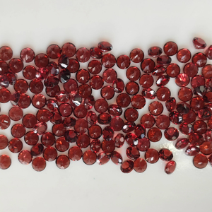 โกเมนสีแดงธรรมชาติ 5 มม. ทรงบริลเลียนท์คัท คุณภาพดีที่สุด ปรับขนาดได้ตามต้องการ พลอยเม็ดเดี่ยวสำหรับทำเครื่องประดับ - Product Image 6