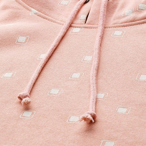 เสื้อฮู้ดสไตล์วินเทจ ผ้าฝ้ายนุ่ม แขนยาว ทรงหลวมโอเวอร์ไซส์  แบบไหล่ตกสำหรับผู้หญิง - Product Image 6
