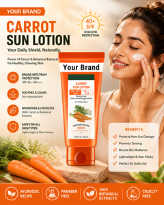 Fabricant de lotion solaire à la carotte en marque privée - Product Image 3
