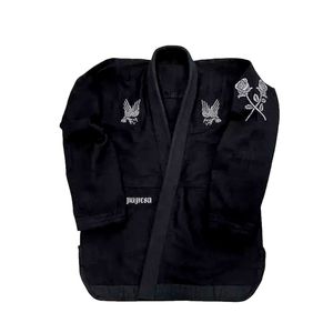 Mawra Premium Brazilian Jiu Jitsu Kimono 350gsm Preshrunk Cotton Pearl Weave BJJ Gi Custom Embroidery Logo High Quality Bjj GI - Product Image 1
