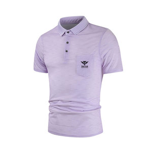 Vente flash ! Nouveaux arrivages : polos pour hommes de différentes couleurs, style unique, respirants, en matière de qualité supérieure. - Product Image 2