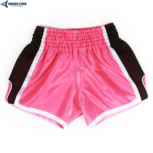 Premium Satin Boxing Shorts for Men Elastic Waist Fight Shorts Custom Design Bulk Manufacturer - Product Image 3