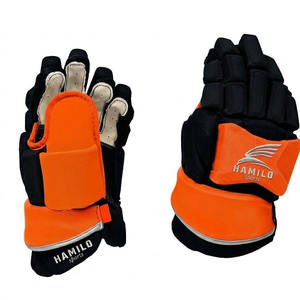 Gants de hockey sur glace à doigts entiers, best-seller, pour entraînement professionnel, nouveau design, équipement de lacrosse pour jeunes, gants de hockey sur glace pour terrain. - Product Image 4