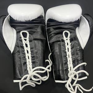 Guantes de Boxeo Personalizados OEM de Cuero Vacuno para Entrenamiento, Sparring, Muay Thai, MMA, Kickboxing, Venta al Por Mayor, de 8oz a 16oz - Product Image 2