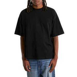 T-shirt en molleton pour homme, respirant, de haute qualité, 100% coton, écologique, séchage rapide, manches courtes, coupe classique, décontracté, personnalisable - Product Image 1