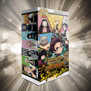 Demon Slayer Versión Coreana Juego de Cartas Coleccionables de Anime Caja de Sobres Premium Impresión a Todo Color Esquinas Cuadradas Embalaje en Blíster - Product Image 1