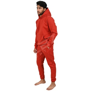 Blaze Fight Wear 2025 Latest Fashion Design <b>Red</b> Color Jogging Track Suit Men 2 Piece Set Tracksuit Men <b>Zipper</b> <b>Hoodie</b> Tracksuits - Product Image 1