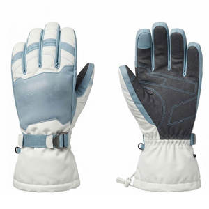 Guantes de Esquí y Snowboard Negros, Impermeables, Transpirables, Aislantes, Resistentes al Viento, con Pantalla Táctil, Ligeros, Unisex, de Calce Ajustable - Product Image 1