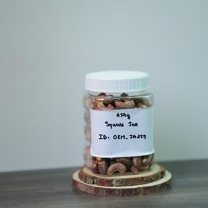 ขวดโหลทรงสี่เหลี่ยม (ฝาสีเหลือง) ถั่วเม็ดมะม่วงหิมพานต์คั่วระดับพรีเมียมปรับแต่งได้ตามต้องการรับการรับรองมาตรฐาน ISO ออร์แกนิก500กรัม (เค็มๆเนย) - Product Image 5