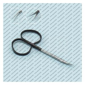 กรรไกรผ่าตัดชนิดด้ามริบบิ้นคุณภาพสูง สตีเวน เทนโทโนมี ขนาด 4 นิ้ว แบบโค้ง ซุปเปอร์คัท สำหรับการผ่าตัดขนาดเล็ก พร้อมเครื่องมือผ่าตัดมาตรฐาน CE - Product Image 1