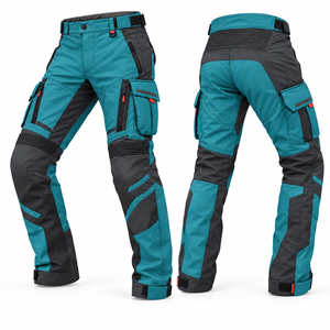 Pantalon de cyclisme d'été pour l'extérieur, imperméable, respirant, coupe-vent, anti-UV, avec protection en PU, personnalisable - Product Image 4