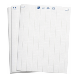 Étiquettes Brady LaserTab PET imprimables au laser, finition mate, résistantes à la chaleur et aux produits chimiques, pour équipement de laboratoire - Product Image 1