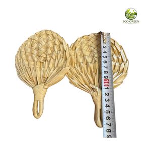 VENTAS EXITOSAS: Abanicos Tejidos de Bambú Ecológicos, Reutilizables, Decoración para Bodas, Refrigeración Personal, Durabilidad Superior - Product Image 6