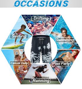 Shorts de Playa Casuales al por Mayor, de Cintura Baja, para Hombre, Talla Grande, Shorts de Baño de Verano para Adultos - Product Image 6