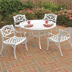 Conjunto de Muebles de Hierro Decorativos Clásicos para Jardín, Patio o Terraza con Trabajo Metálico Artístico y Aspecto Elegante - Product Image 3