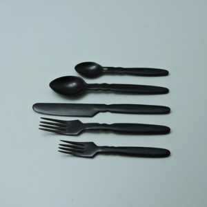 ชุดช้อนส้อมฮอร์นรูปร่างแบบพรีเมี่ยมชุดช้อนส้อมฮอร์นทำจากธรรมชาติ - Product Image 1