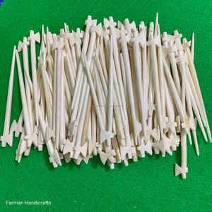 Alta demanda de horquillas para el cabello estilo vikingo de hueso de búfalo blanco a precio económico. - Product Image 4